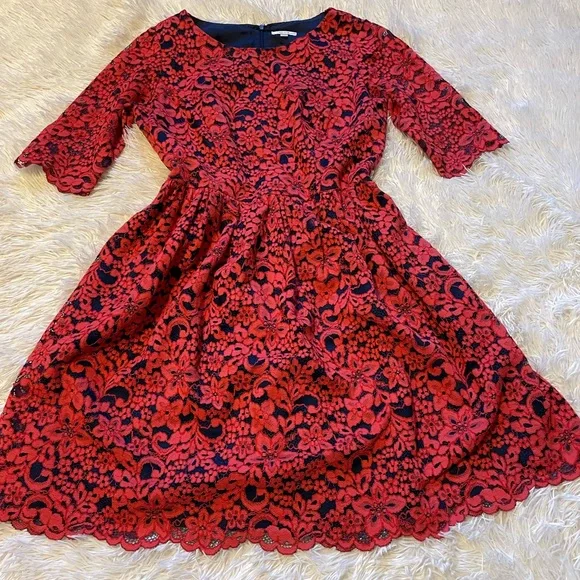 Shoshanna Janelle Lace Dress - Picture 2 of 7